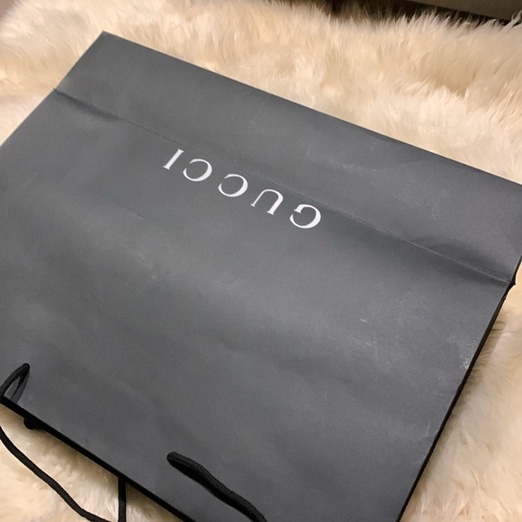 Gucci paper shopping bag Authentic - Picture 8 of 8